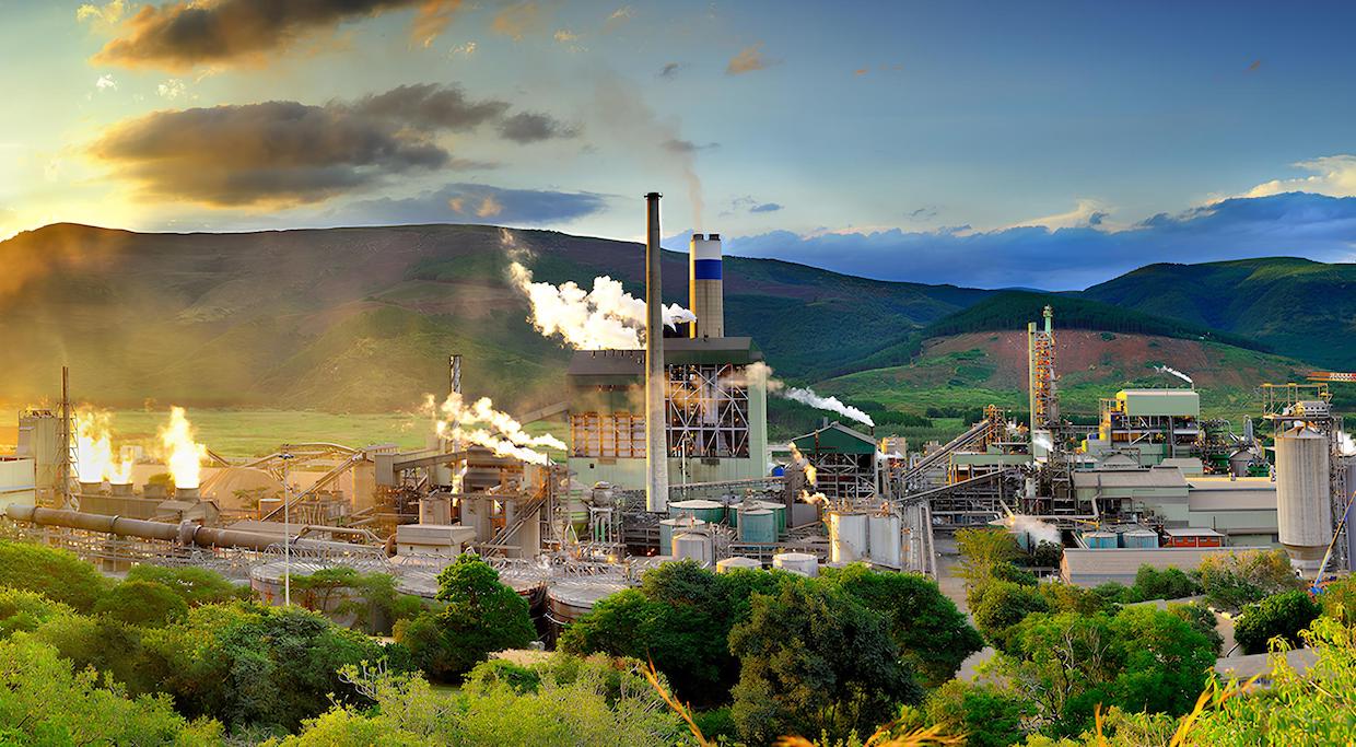 The Ngodwana biomass power plant is the only renewable energy project procured through the Independent Power Producers (IPP) office. Photo: Sappi